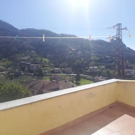 A Ca' Du Risso - Mansarda Con Terrazza - Sea & Outdoor For Families, Bikers And Climbers * Calice Ligure